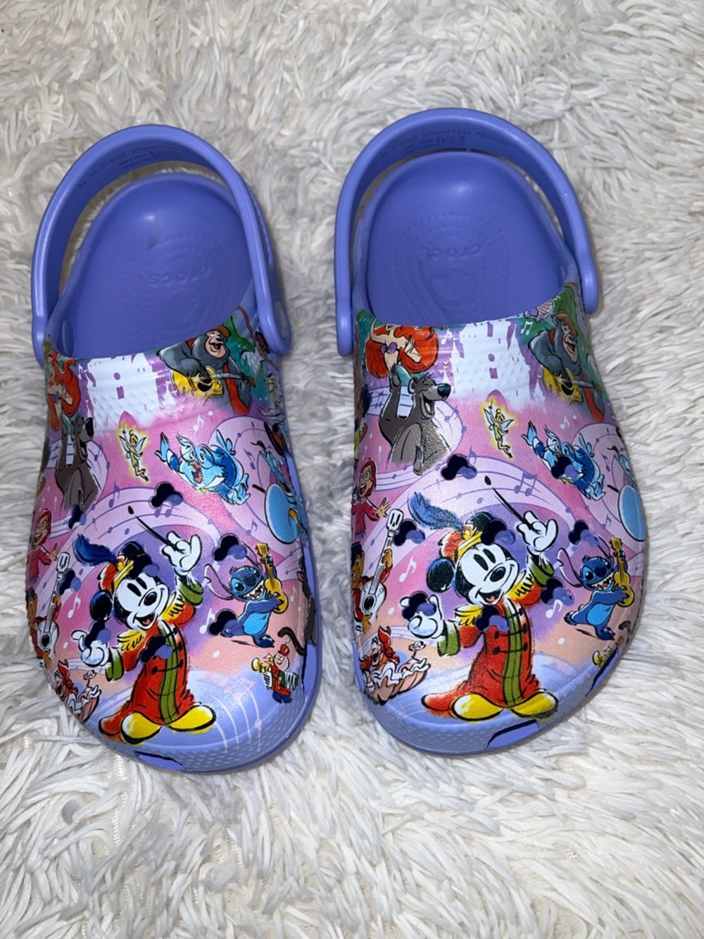 CROCS Purple Disney Mickey & Friends M6/W8
